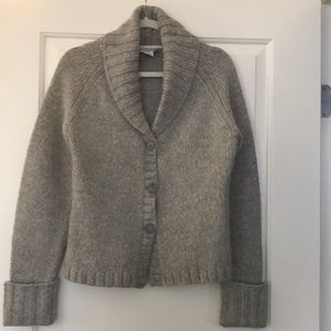 Plush boyfriend cardigan
